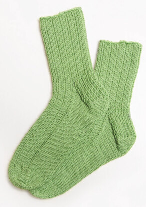 Ribbed Socks For Kids in Spud & Chloe Fine - Downloadable PDF