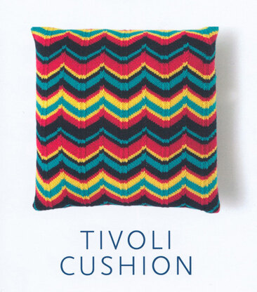 "Tivoli Cushion Cover" - Cushion Knitting Pattern For Home in MillaMia Naturally Soft Merino Yarn