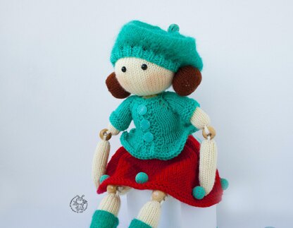 Beads jointed doll Samanta