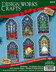 Design Works Stained Glass Christmas Ornaments Cross Stitch Kit