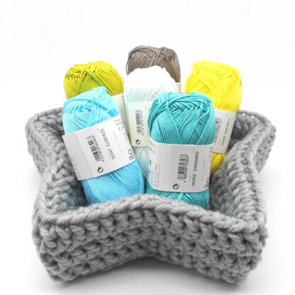 Crochet pattern star box - versatile for gifting & decoration