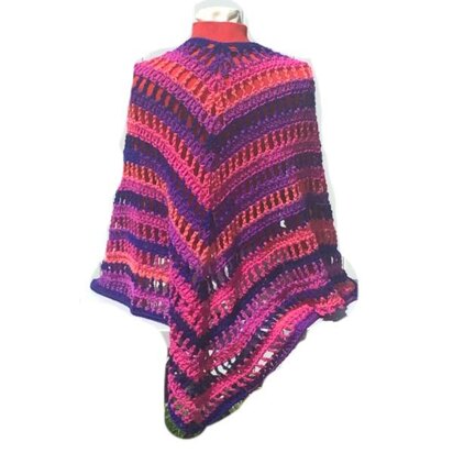 Flamingo Triangular Shawl