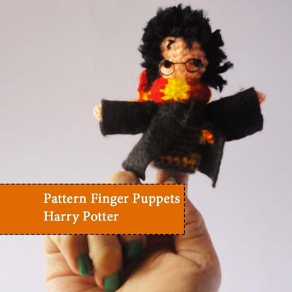 Finger Puppet Harry Potter Pattern