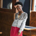 Panthera Yoke Cardigan - Free Knitting Pattern For Women in Paintbox Yarns