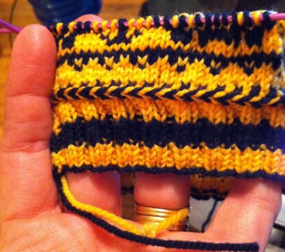 Beginning Latvian Mittens