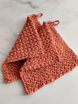 Simple textured dishcloth