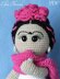 Friducha in Tehuana Dress Amigurumi Doll