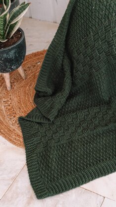 Totally Textured Crochet Blanket