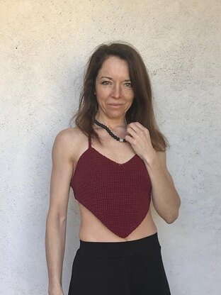 Heart Shaped Crop Top