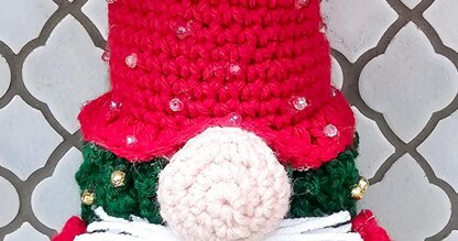 Christmas Gnome Bottle Cover