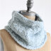 Frosty Cowl in Blue Sky Fibers - T12 - Downloadable PDF