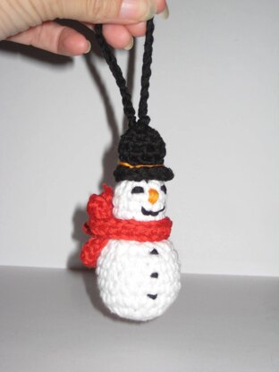 Snowman Christmas ornament