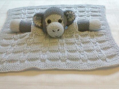 Monkey Buddy Comfort Blanket