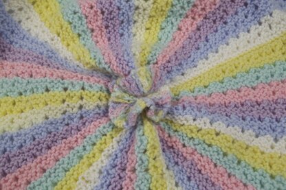 Roundabout Blanket in Deramores Studio Baby Soft DK Acrylic - Downloadable PDF