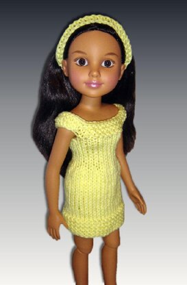 Sun Dress fits 18 inch slim doll, BFC, Inc. Doll