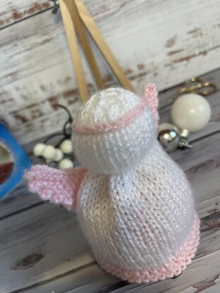 Angel Chocolate Orange Cover Knitting Pattern