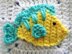 Tropical Fish Granny Square