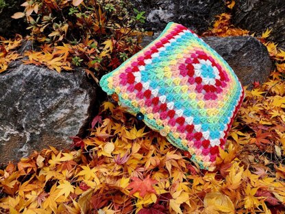Cotton Candy Granny Cushion