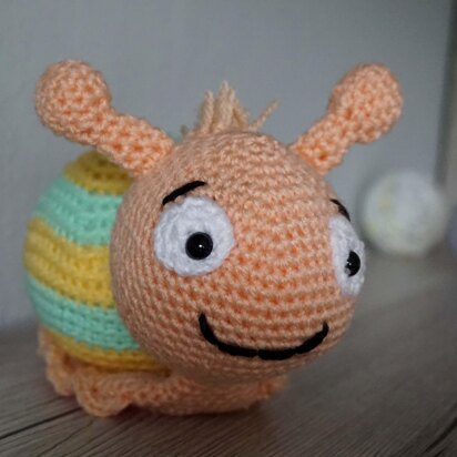 Crochet Pattern for the Sweet Snail!