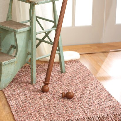 Country Rug in Bernat Handicrafter Cotton Twists