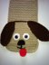 Hot-Doggie Scarf & Mittens  12-065
