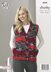 Cardigan & Waistcoat in King Cole Big Value Multi Chunky - 4244 - Downloadable PDF