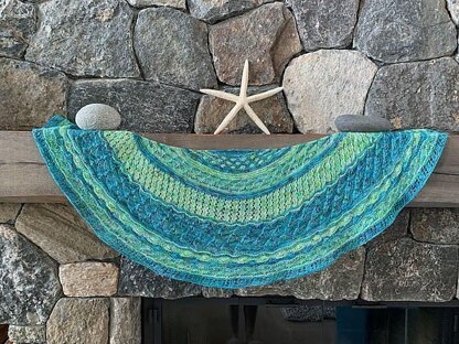 Mermaid Dance Shawl
