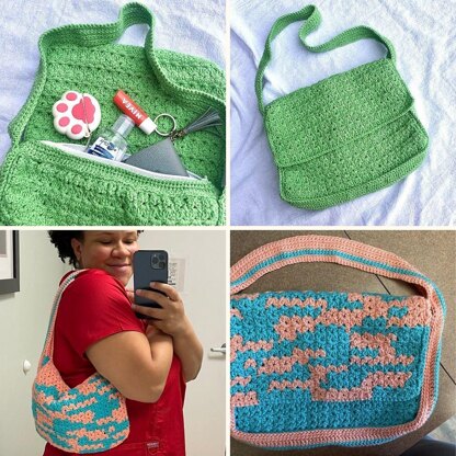 Ciera Shoulder Bag Crochet Pattern