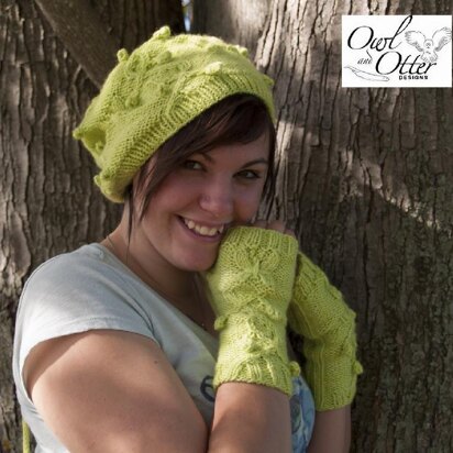 Twisted Vines and Butterflies Hat