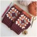 Granny Square Crochet  Mittens