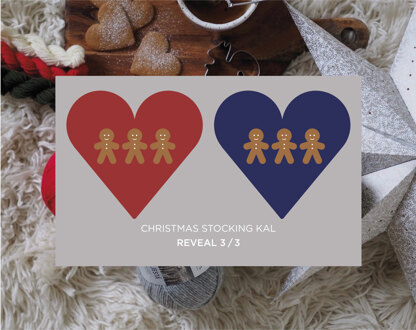 Christmas Stocking KAL - Part 3 in Novita 7 Veljestä - Downloadable PDF
