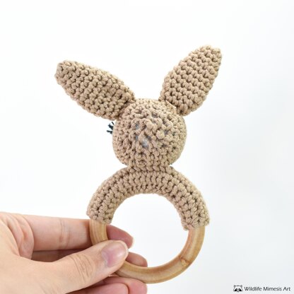 Suru the Kangaroo Teether (Rattle)