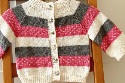 Marshmallow Baby Cardigan