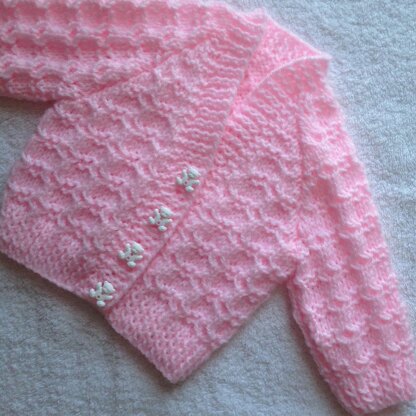 Circle of Love baby cardigan