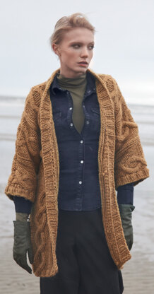 Cabled Jackets and Hat in Rico Creative Twist Super Chunky - 498 - Downloadable PDF