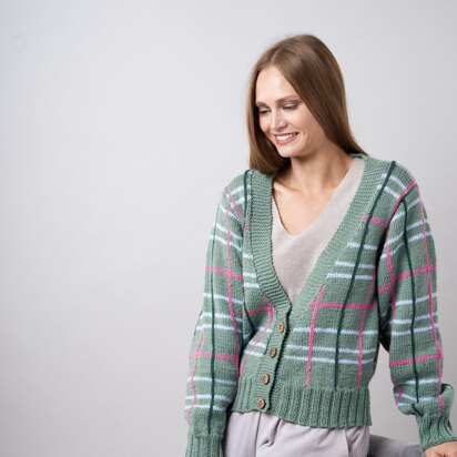 Sofa Cardigan in Rowan Pure Wool Superwash Worsted - ZB299-00001-DE - Downloadable PDF