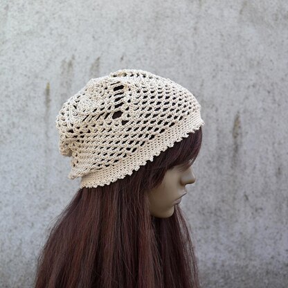 Pineapple Lacy Mandala Hat