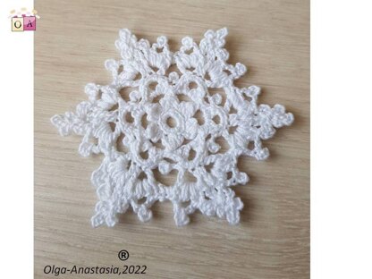 Lace snowflake 12