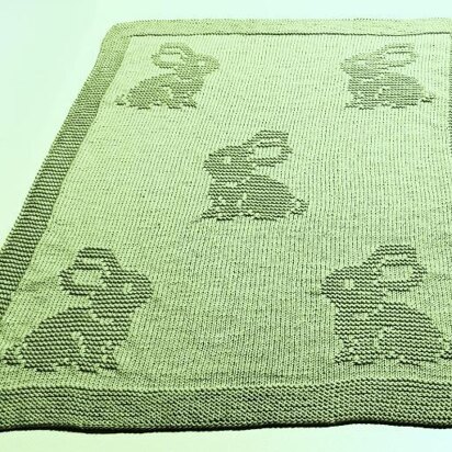 Bunnies Baby Blanket