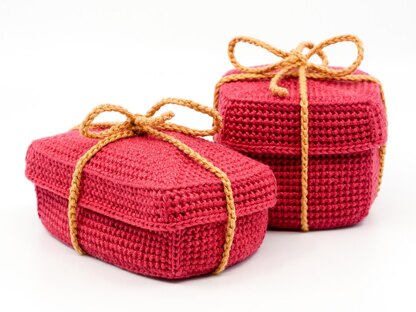 Reusable Gift Box Crochet Pattern