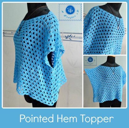 Pointed Hem Topper