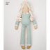 Simplicity 8760 Stuffed Dolls - Paper Pattern, Size OS (ONE SIZE)
