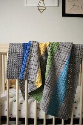 Jewel Tones Baby Blanket