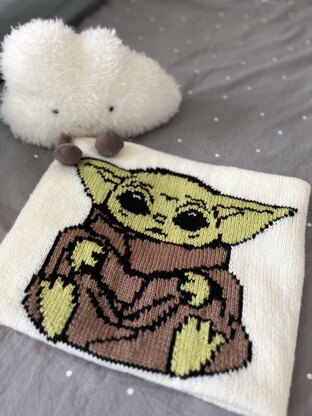 Baby Yoda Baby Blanket