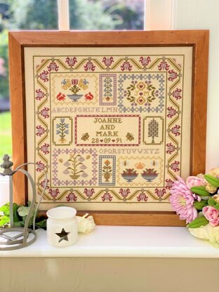 Historical Sampler Company Wedding Boxes Sampler - Downloadable PDF