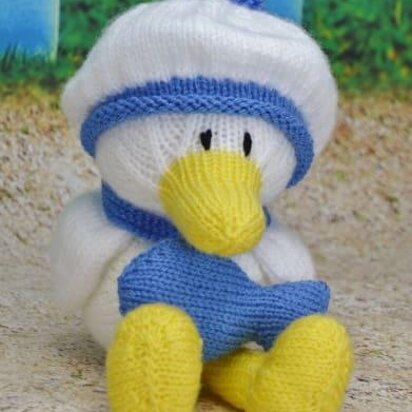 Seasider Seagull - knitting pattern
