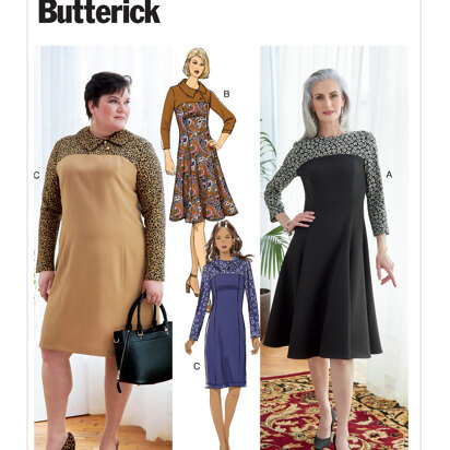 Butterick Misses'/Women's Dress B6707 - Sewing Pattern