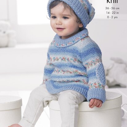 Baby Set in King Cole DK - 4309 - Downloadable PDF