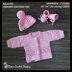 Izzy Baby Cardigan Set