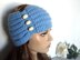 Pattern Knit Headband Womens Girls
